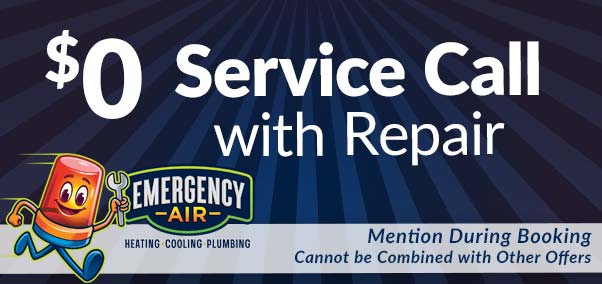 $0 service call with repair