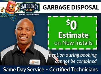 florence garbage disposalr Emergency Air – Heating, Cooling, Plumbing